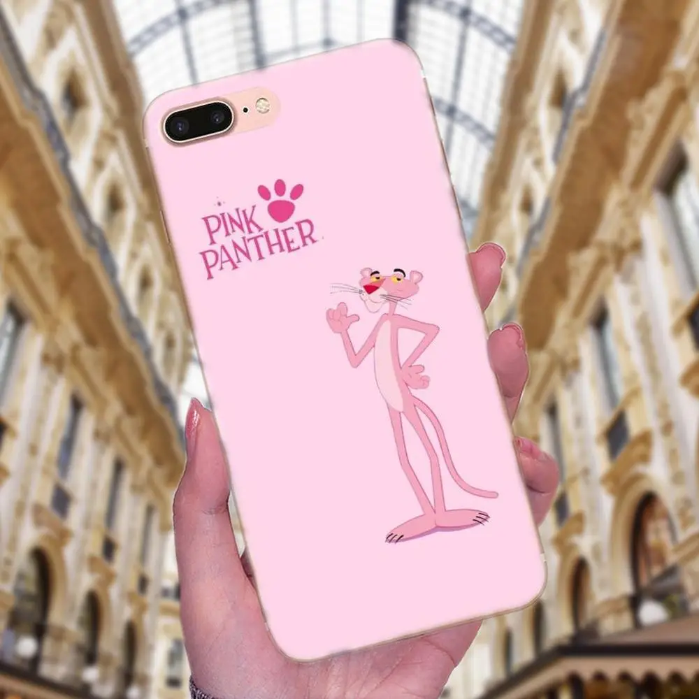 Kawaii Розовая пантера Новинка мульти для Huawei P7 Honor 4C 5A 5C 5X 6 6C 6A 6X 7 7X 8 9 V8 V10 Y3II Y5II Y6II G8 Play