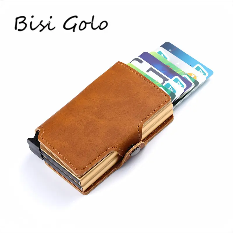 BISI GORO/Кредитная карта ID держатели Металл Кошелек Бизнес Автоматическая