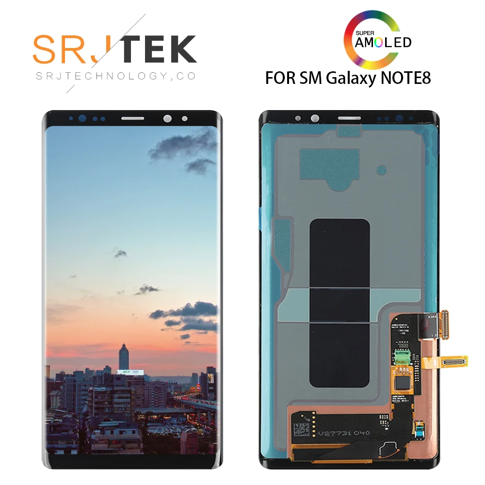 6 3 &quotсупер AMOLED 2960*1440 дисплей для SAMSUNG GALAXY Note 8 N9500 N9500F SM ЖК сенсорный экран