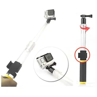 self selfie stick handheld waterproof monopod remote holder box clip for go pro hero 8 9 10 xiaomi yi 4k sjcam accessories