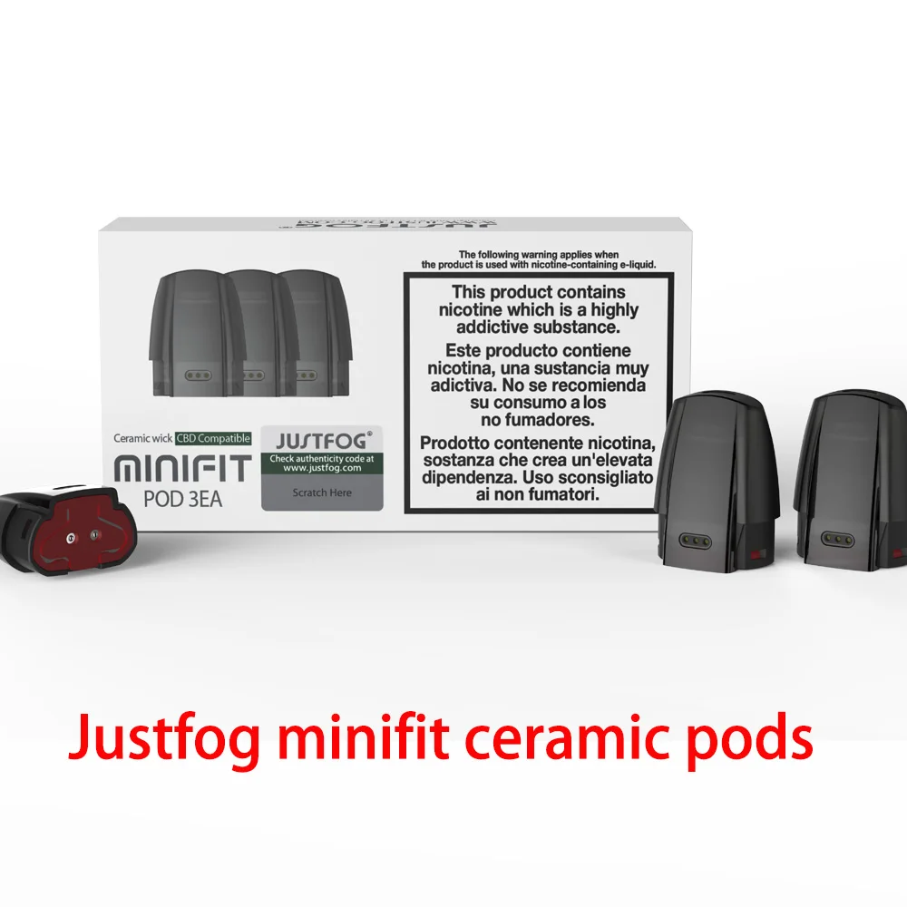 Оригинальная капсула JUSTFOG Minifit 3 шт. стартовый набор minifit аксессуары для