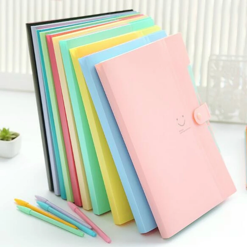 

A4-Paper Expanding File Folder Pockets Accordion Document Organizer ZXX9068