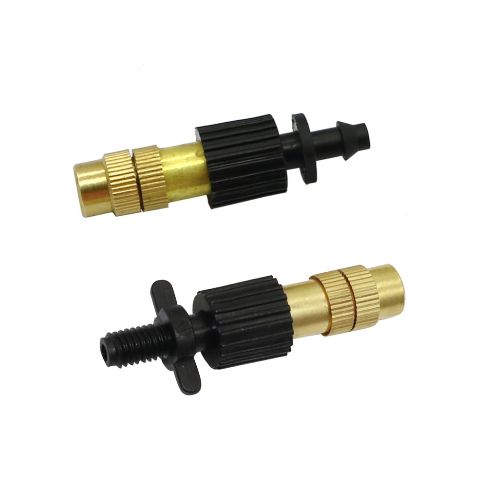Brass Sprayer for Agriculture Greenhouse Cooling Atomization nozzle Garden Orchard Spray head system Sprinklers 180 Pcs