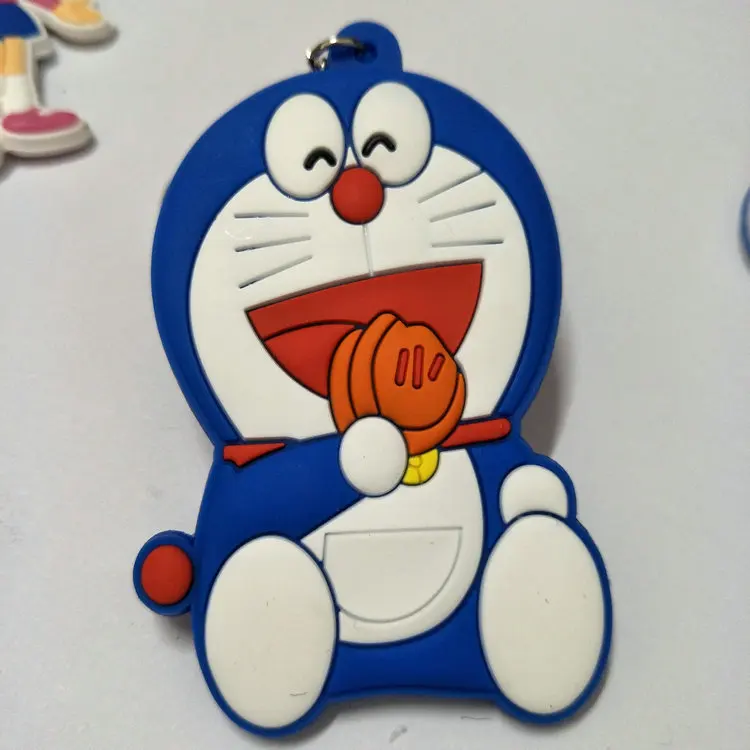 Японское аниме брелки Doraemon из ПВХ мягкий брелок новый силиконовый Nobita Nobi Minamoto