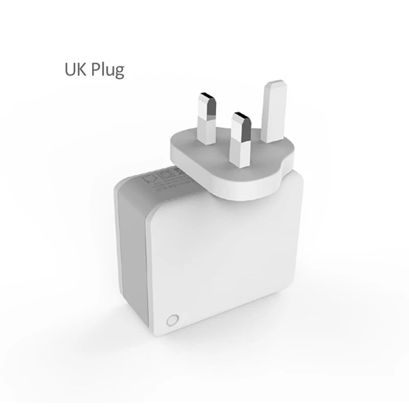 INGMAYA дорожное зарядное устройство USB с 4 портами 22 Вт Мощность 2.4A Зарядка для iPhone 5S
