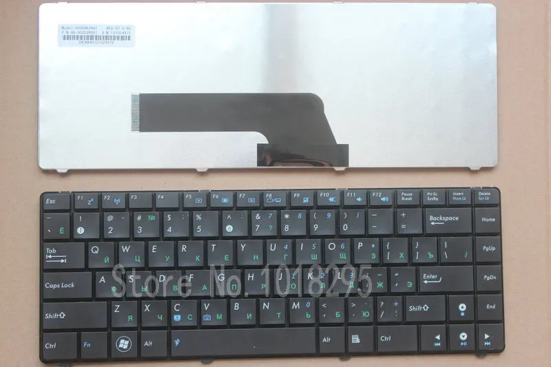 Новая русская клавиатура для ноутбука ASUS K40 K40AC K401 K40IE K40IN K40AB K40AN K40A x8ain X8AC X8AE K40E X8IC X8E