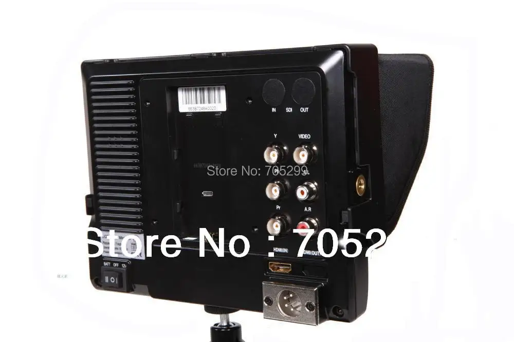 Lilliput 663 7 &quot1280*800 IPS панель на камеру HD полевой монитор и алюминиевый чехол с HDMI