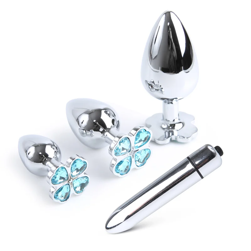 Эротический мужской из нержавеющей стали анальный стимулятор пробка унисекс