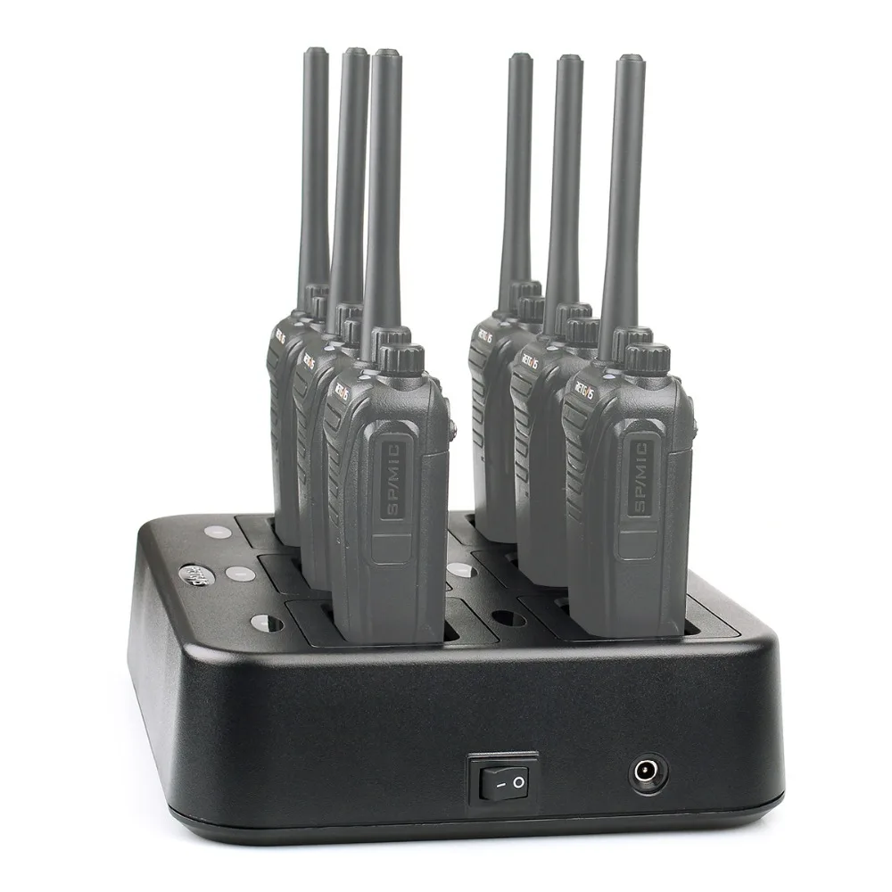 Высокоэффективное шестистороннее зарядное устройство Retevis RTC27