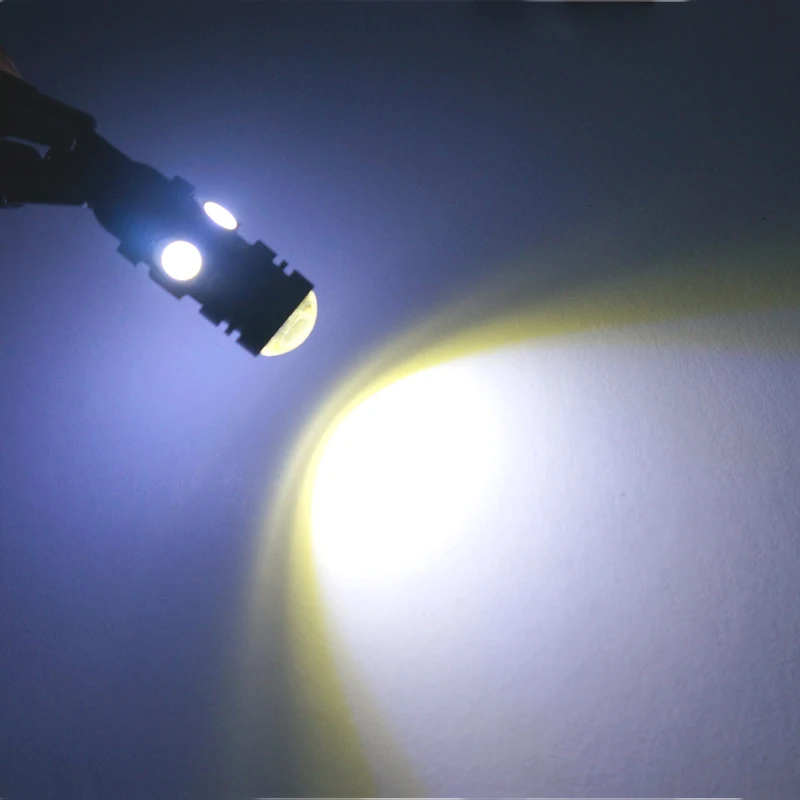 AORUNYEBAO 2 шт. T10 Canbus 194 168 W5W COB + 5050 SMD 5 светодиодный ная лампа без ошибок парковочный
