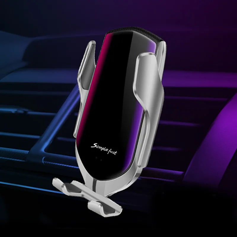 Автомобильный Беспроводной Зарядное устройство с автоматическим Senor USB автомобильный держатель для телефона на магните для Iphone 7 8 X Беспроводное зарядное утройство для телефона для samsung S8