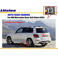 car rear view camera for mercedes benz glk class x204 reverse back up parking hd ccd rca ntst pal reverse hole cam