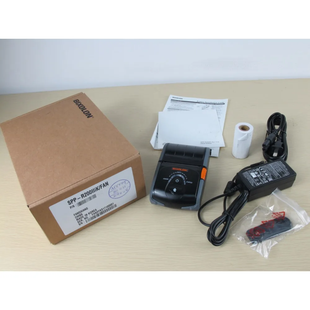 Оригинальный абсолютно новый Bixolon SPP-R200IIiK/вентилятор 2-Дюймовая Система Android Bluetooth