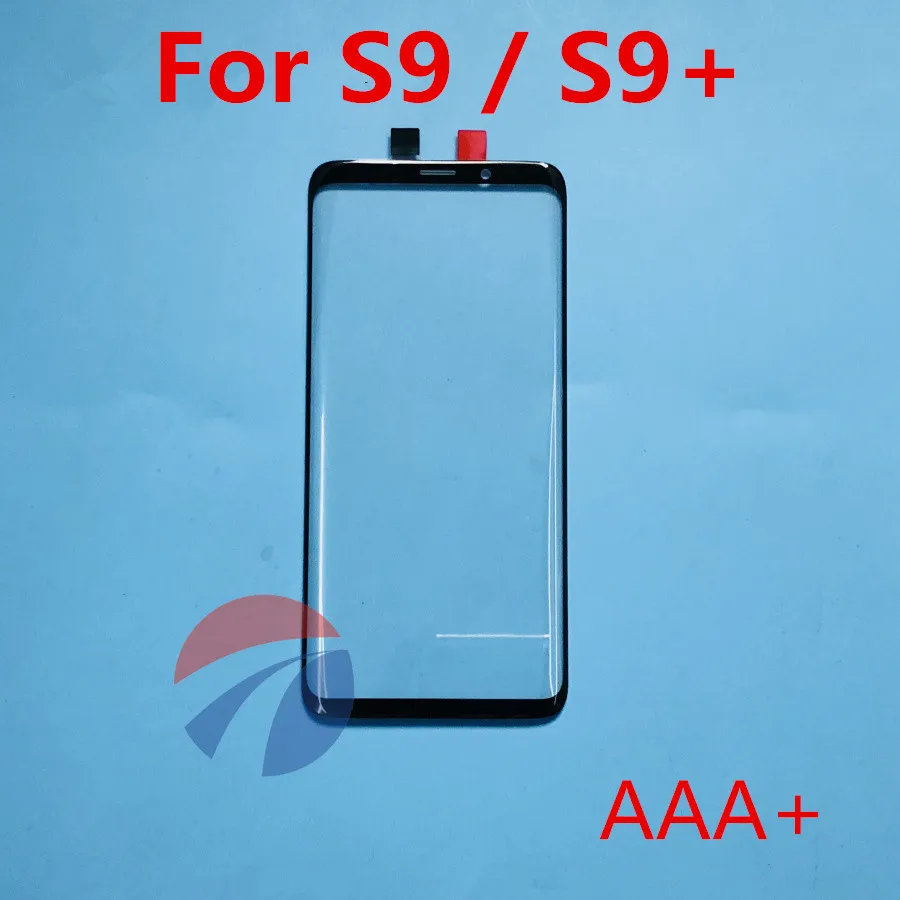 1 шт. передний внешний экран со стеклянной линзой для samsung Galaxy S9 G960 G960F S9 Plus S9+ G965 G965F Замена сенсорного экрана