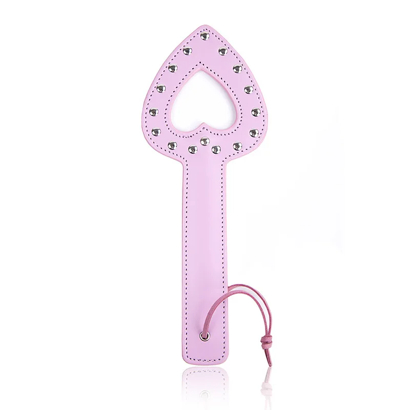 Heart Shape SM Flogger Whip Spanking Paddle Beat Submissive Slave Game Fetish Black BDSM Torture Gear Sex Toy | Красота и здоровье
