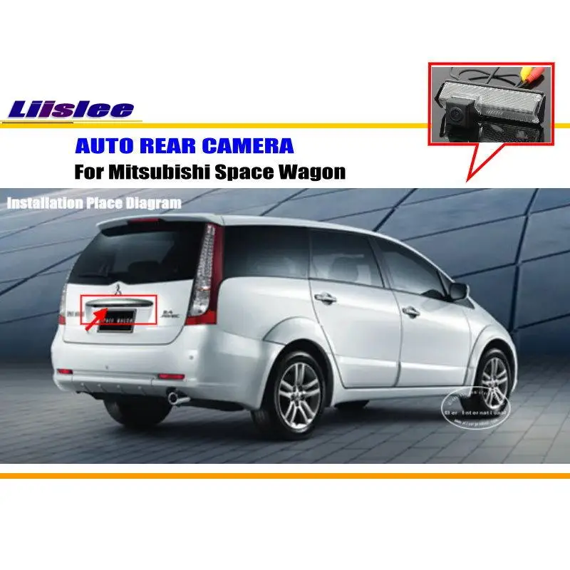 Liislee для Mitsubishi Space Wagon камера заднего вида/резервная парковочная камера/HD CCD RCA NTST