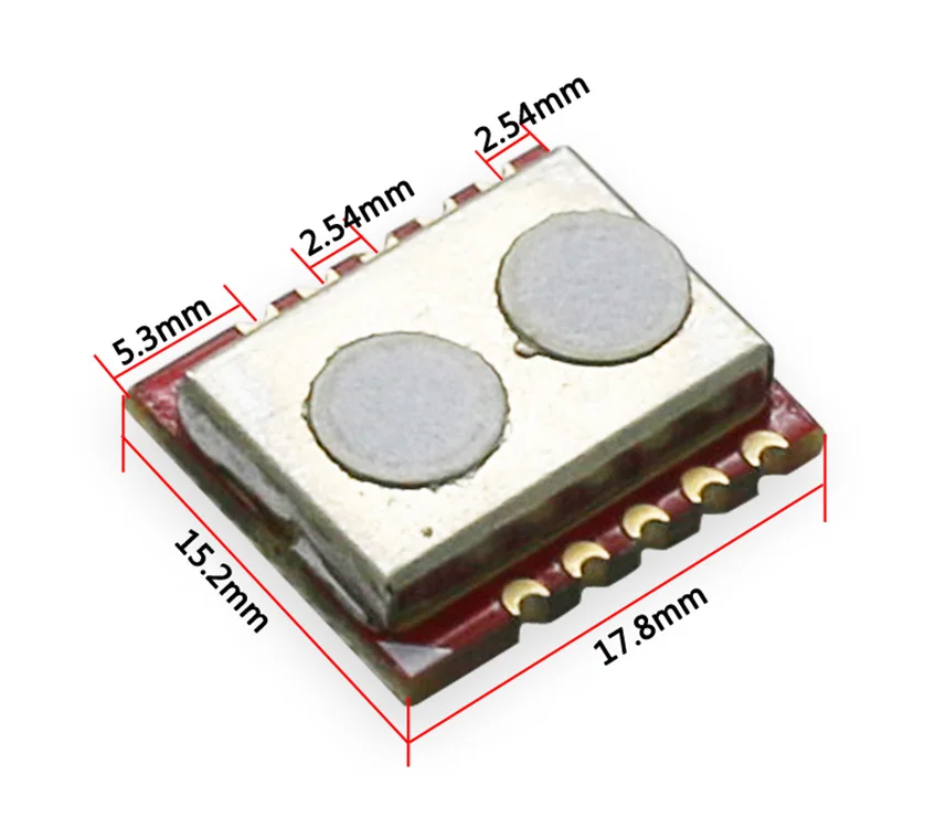 2pcs/lot Carbon dioxide CO2 formaldehyde detection sensor Air quality TVOC detection sensor module