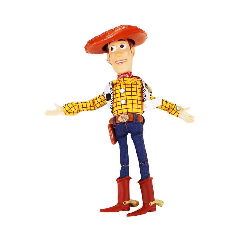 woody opp bag 44 см История Игрушек 4 говорящая Вуди Джесси Базз Лайтер ПВХ игрушка фигурки Модель говорящая Шериф Вуди Коллекционная кукла звук - Цвет: woody opp bag