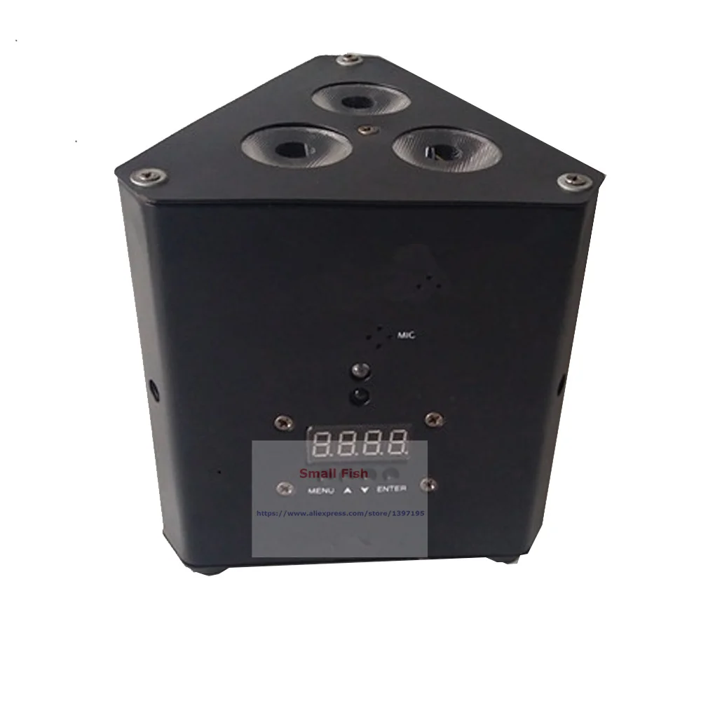 Светодиодный прожектор 3x9 Вт 3 в 1 RGB мини-угол сценический эффект 3/6 DMX каналов