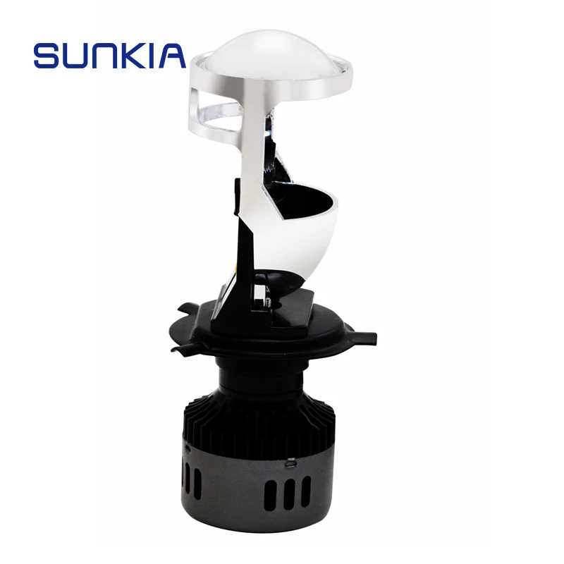 SUNKIA Высокая мощность LED H4 мотоциклетная фара противотуманная с функцией Hi/Low Light