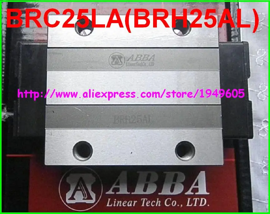 1 шт. блоки каретки ABBA BRC25LA BRH25AL (длинные с фланцем)|carriage| |