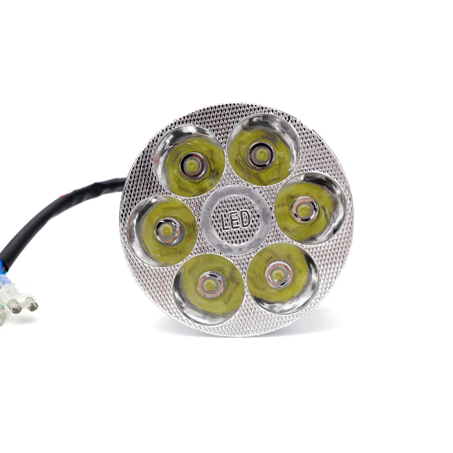 YUMSEEN 1X универсальная светодиодная фара для мотоцикла 8 36 в 18 Вт 1500LM белая