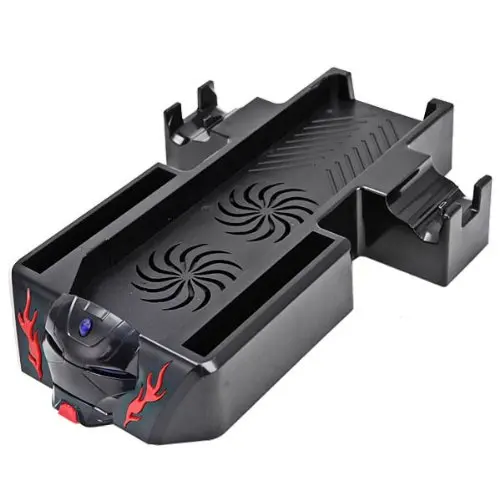 SCLS Новый 4 в 1 вертикальная подставка Поддержка с охлаждающим вентилятором