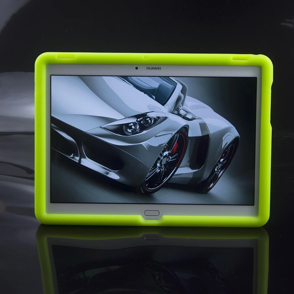 

MingShore Cover For Huawei MediaPad M2 10.0 Bumper M2-A01L Tablet M2-A01W Kids Friendly Silicone Rugged Case