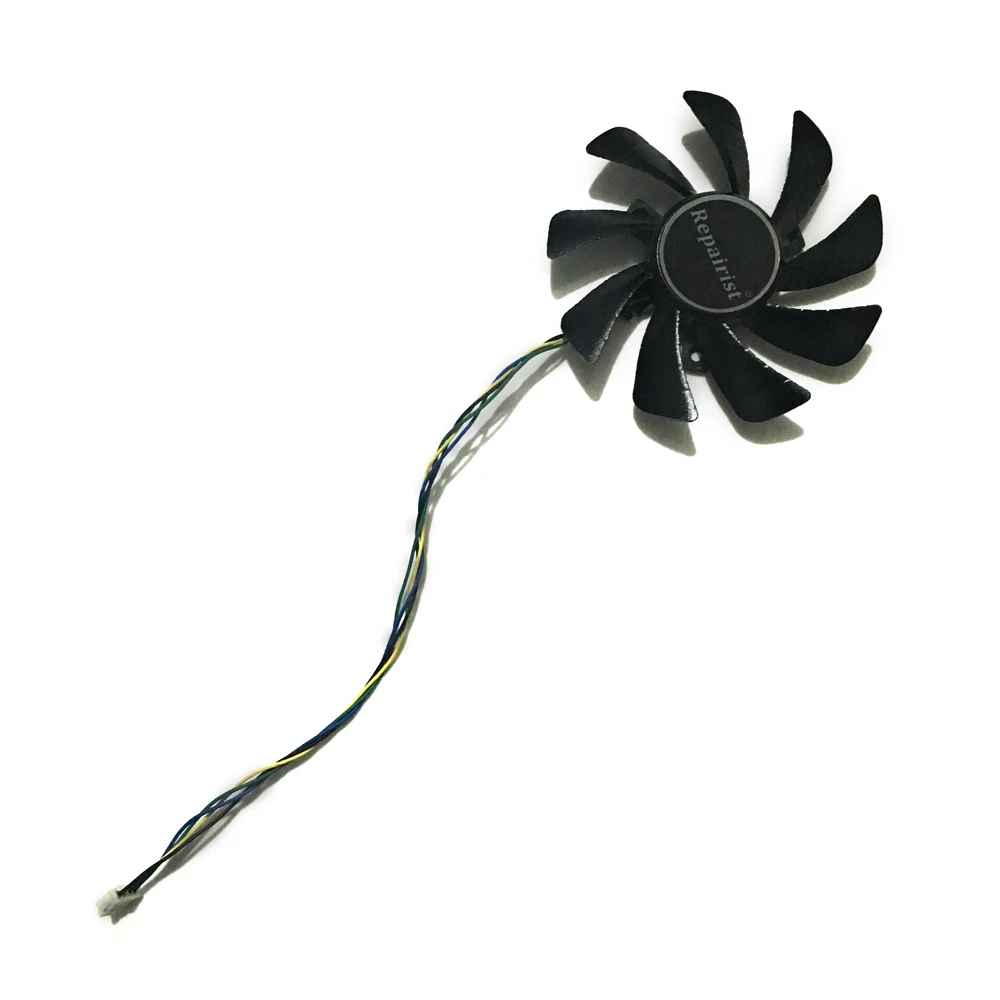 Кулер Repairist RX560 RX550 GPU VGA для Radeon PowerColor Red Dragon RX 550/560 система охлаждения графической