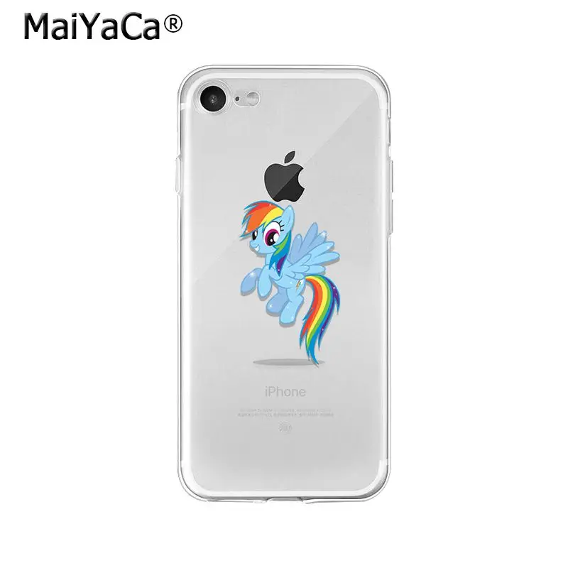 A13 MaiYaCa My Little Pony ТПУ Мягкие аксессуары для телефонов чехол для телефона для Apple iPhone 8 7 6 6S Plus X XS MAX 5 5S SE XR мобильные телефоны - Цвет: A13