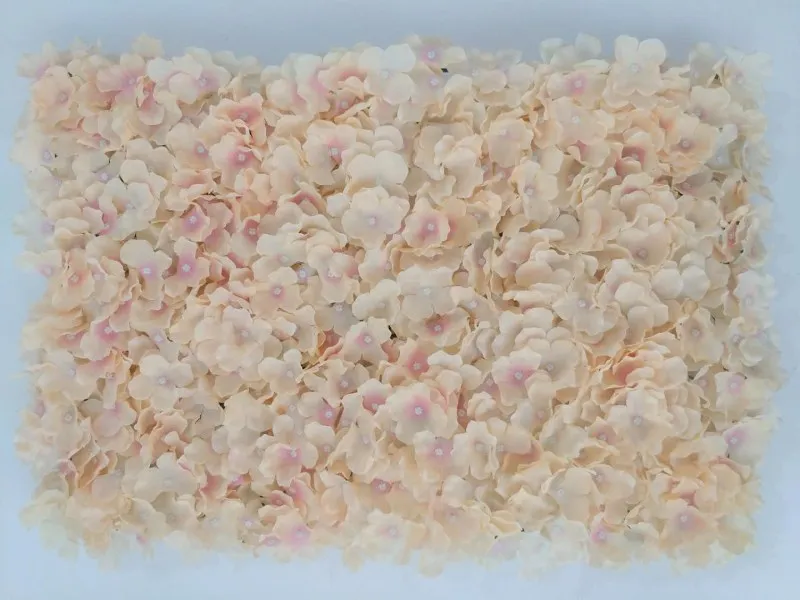 champagne pink Новое поступление 240x240 см высококлассные цветок гортензии Настенный комплект с подставкой DIY свадебный фон украшения - Цвет: champagne pink