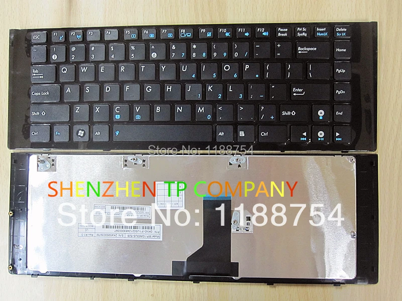 

Brand New laptop keyboard For ASUS A40 A40D A40I A40E A40EN A40J A40JC A40EP Service US version BLACK Replacement