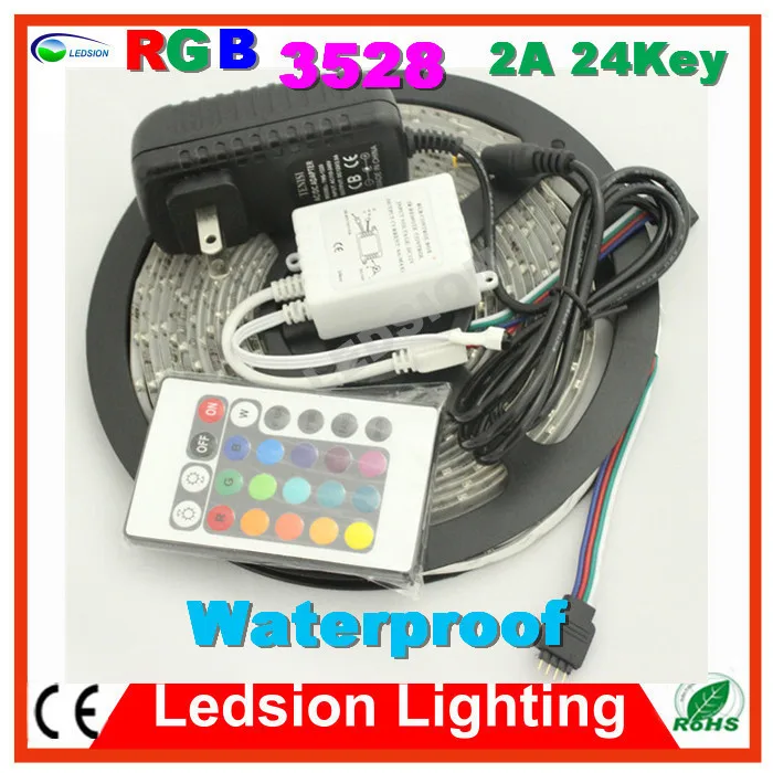 30 шт./лот из светодиодов RGB белый синий зеленый красный желтый 5 м 300