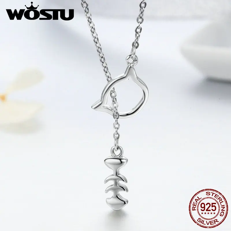 WOSTU/Лидер продаж Аутентичные ювелирные наборы из стерлингового серебра 925 пробы с