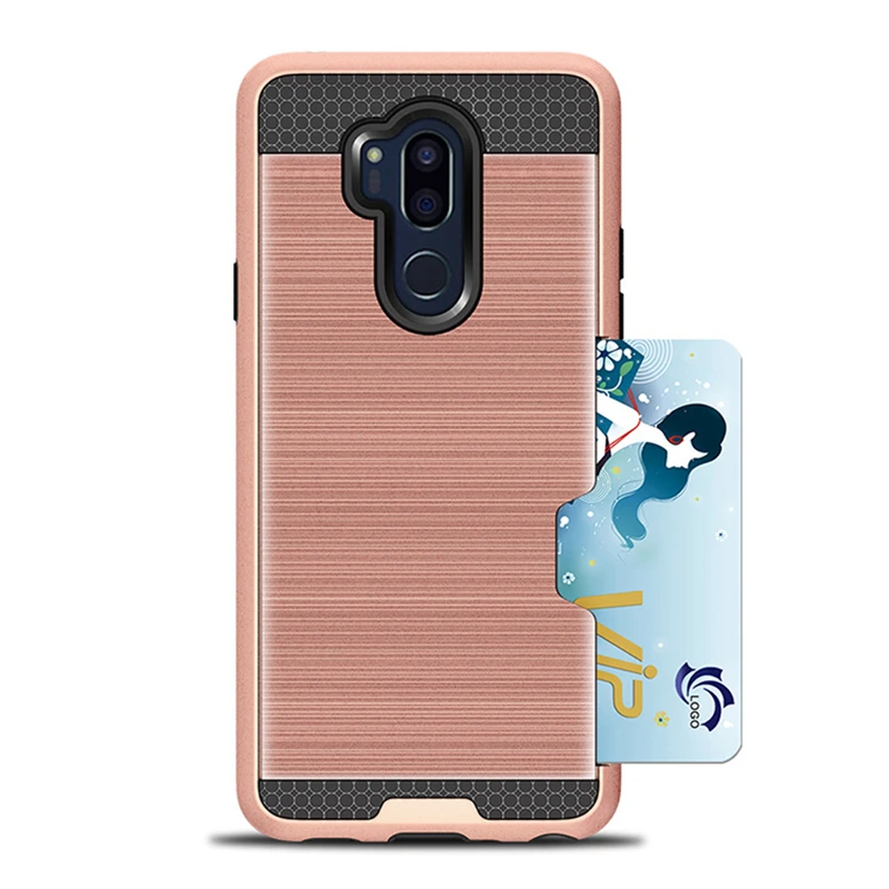 Для LG V40 V30 V20 V10 Бизнес слот для карт чехол телефона K10 2018 G5 G6 LV5 stylo 3 Защитная крышка