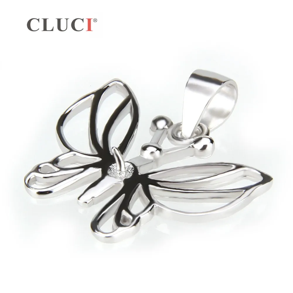 Женское серебряное крепление Подвески CLUCI украшение из серебра 925 пробы с