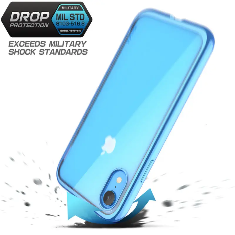 Защитный чехол для iPhone XR 6 1-дюймовый с полным покрытием UB блестящий тонкий