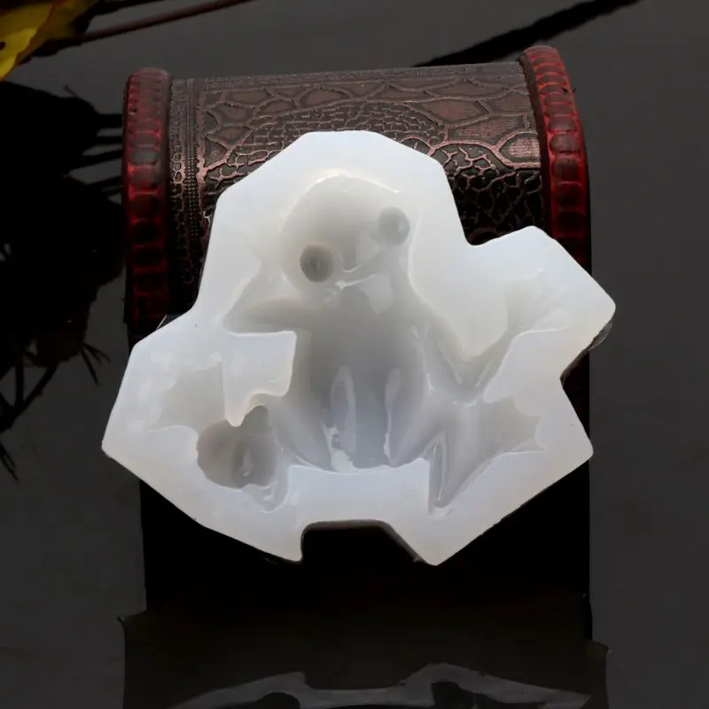 УФ Смола жидкость силиконовая форма 3D в виде лягушки из для литья под давлением DIY