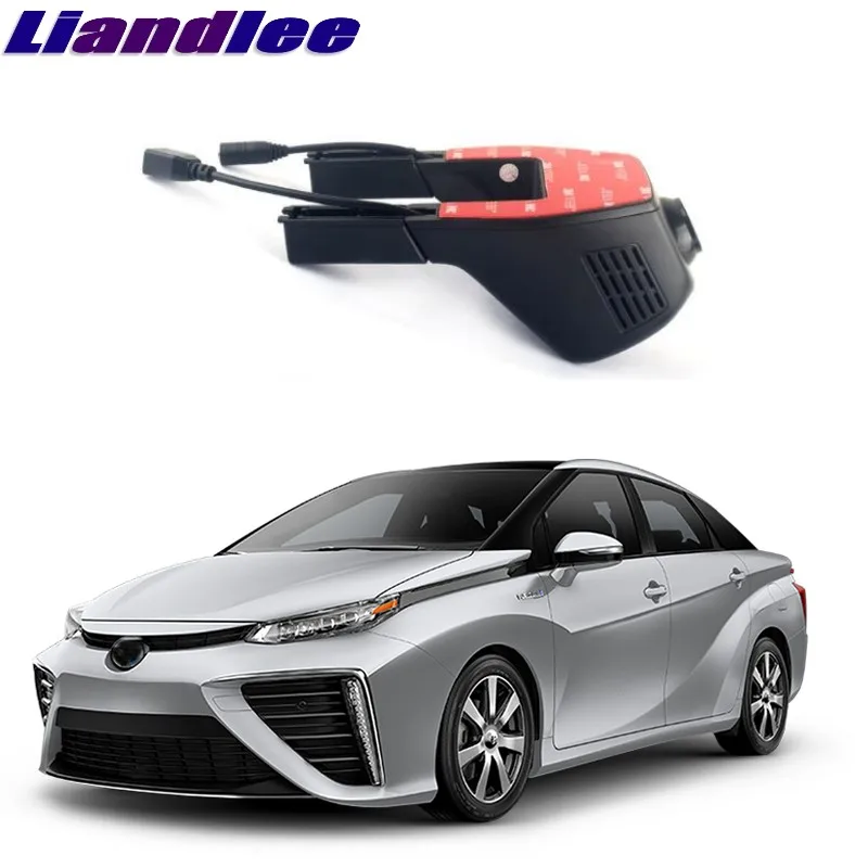 

Видеорегистратор Liandlee для Toyota Mirai JPD10 2015 ~ 2018, Автомобильный видеорегистратор с Wi-Fi