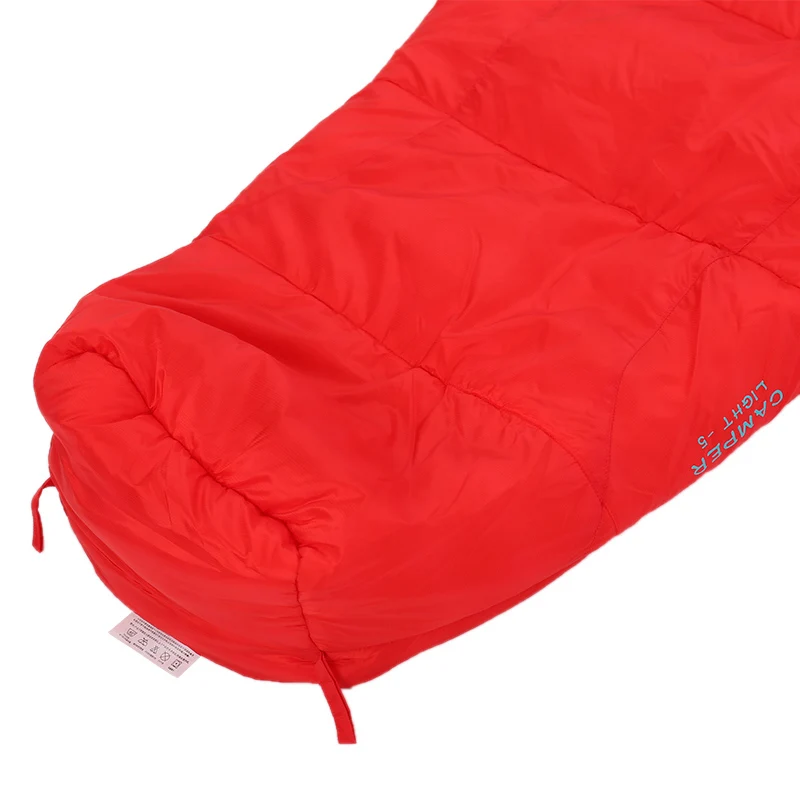 TrackMan хлопок спальный мешок зима-осень конверт с капюшоном открытый гусиный пух
