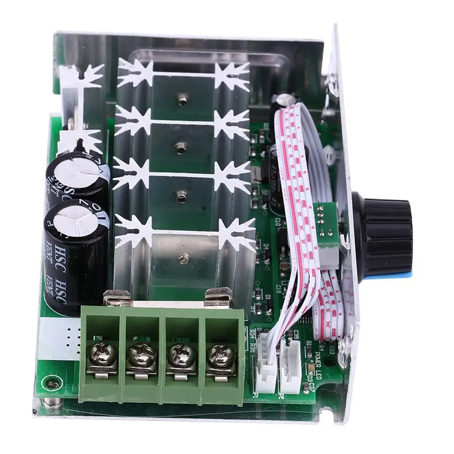 12 V-80 V DC мотор скорости ШИМ-регулятор 30A ШИМ DC контроллер двигателя с корпусом dc движок беговой дорожки
