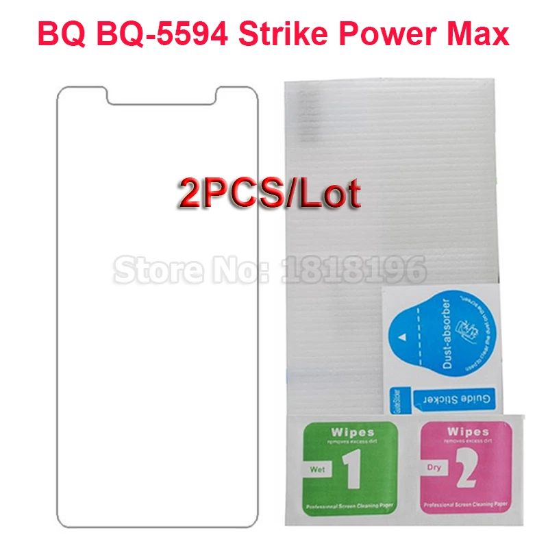 Закаленное стекло для BQ 5594 Strike Power Max защитная пленка смартфона Защитная
