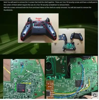 Электронная плата Rapid Fire для игрового контроллера XBox One