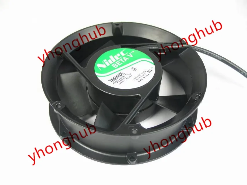 Nidec A33230 51 NT2 постоянного тока 48В 0.48A 170x170x51 мм 3 Провода Сервер вентилятор