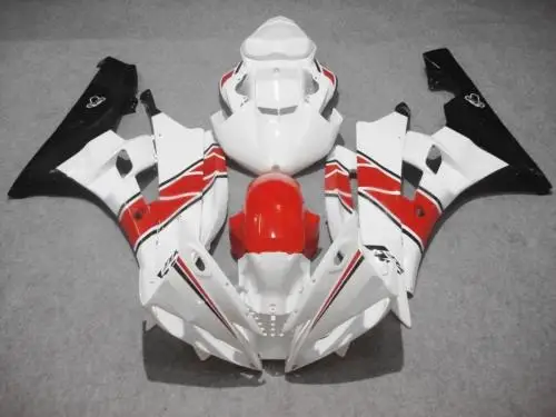 Комплект обтекателей под давлением для YAMAHA YZFR6 06 07 YZF R6 2006 2007 YZF600 yzfr6 ABS белый