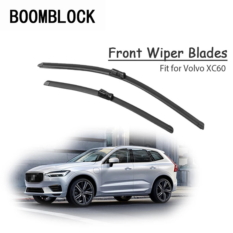 Резиновые передние щетки стеклоочистителя для Volvo XC60 2016 2015 2014 2013 2008 аксессуары