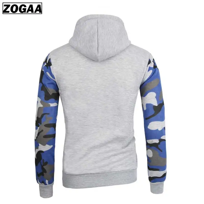 

PLUS S-5XL Army green Camouflage Men's Hoodie 3D Printed Hoodies Streetwear ZOGAA Brand pullover Hoody Clothes Drop Shipping