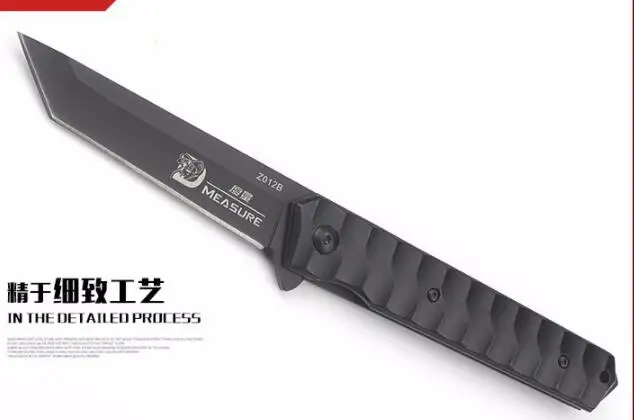 Складные ножи для кемпинга, инструмент для убоя, счетчик ударов, карамбит, ручные ножи, охотничий боевой тактический нож для выживания S27 - Цвет: black square