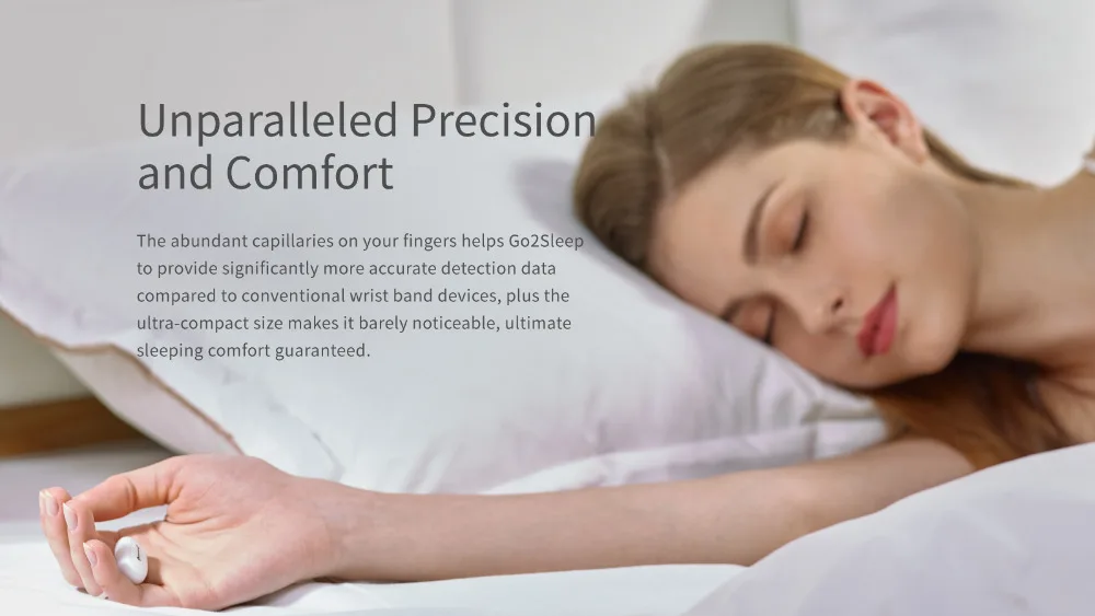 SLEEPON GO2SLEEP, смарт-кольцо для сна, фитнес-трекер, пульсометр, измеритель уровня кислорода в крови, кольцо SPO2, многофункциональные умные слипоны