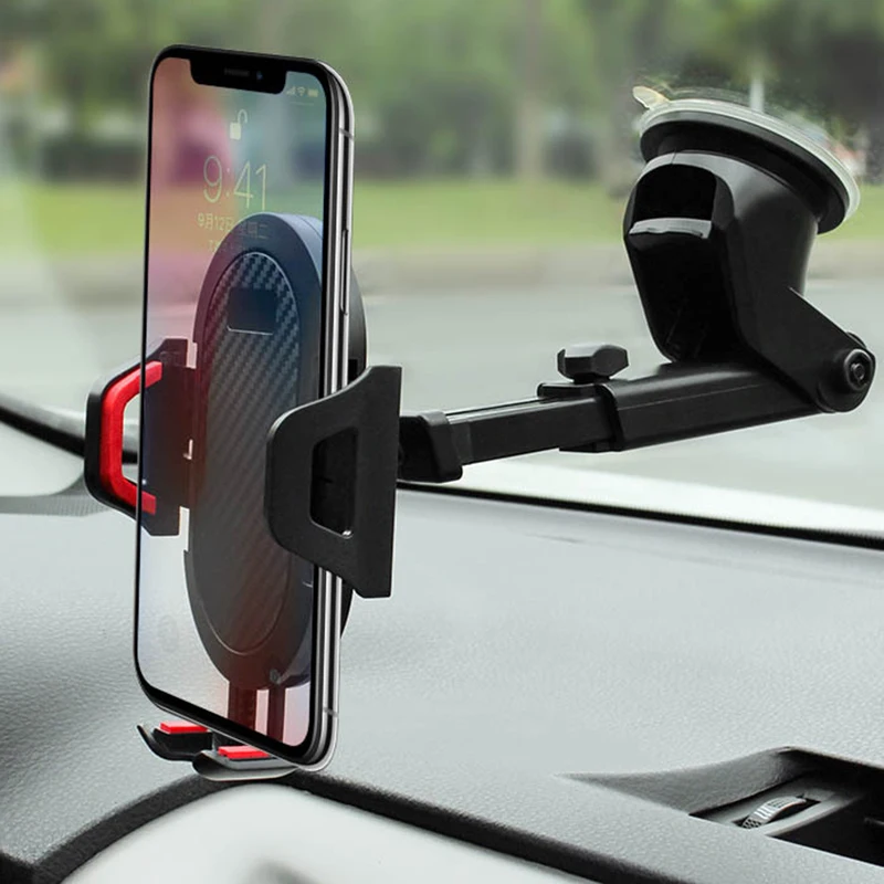 Автомобильный держатель для телефона с поддержкой смартфона Voiture лобовое стекло